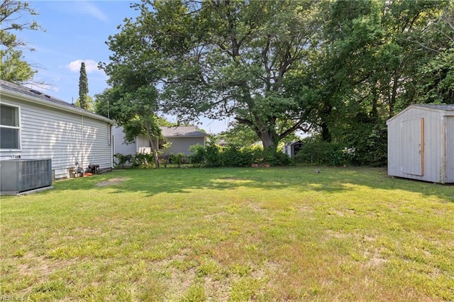 14 N Walker Rd, Hampton, VA 23666 - view of grassy yard with central AC
