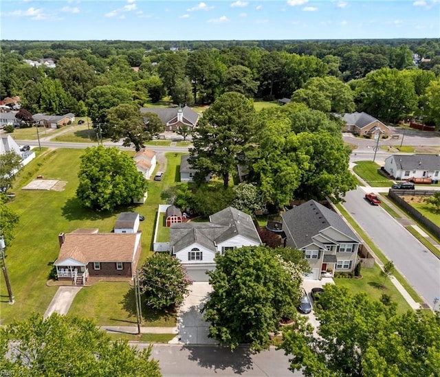 1216 New Born Ct, Chesapeake, VA 23322 - aerial perspective of suburban area