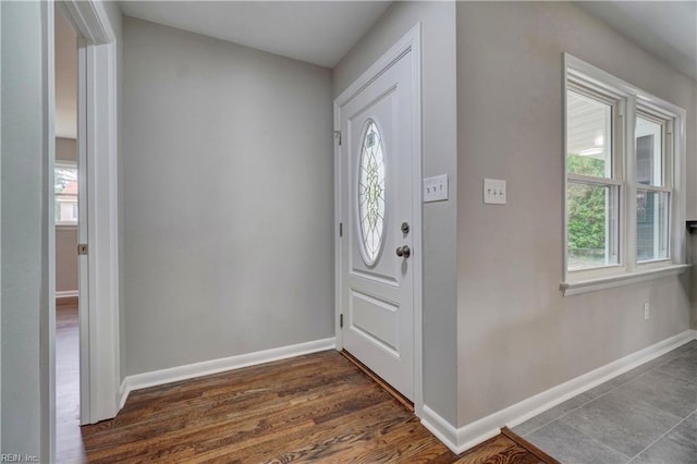 116 Odd Rd, Poquoson, VA 23662 - entryway featuring healthy amount of natural light and baseboards