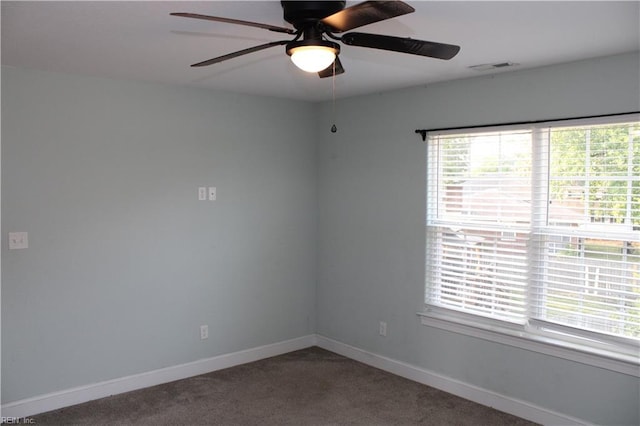 1158 Virginia Ave, Chesapeake, VA 23324 - carpeted spare room with ceiling fan and baseboards