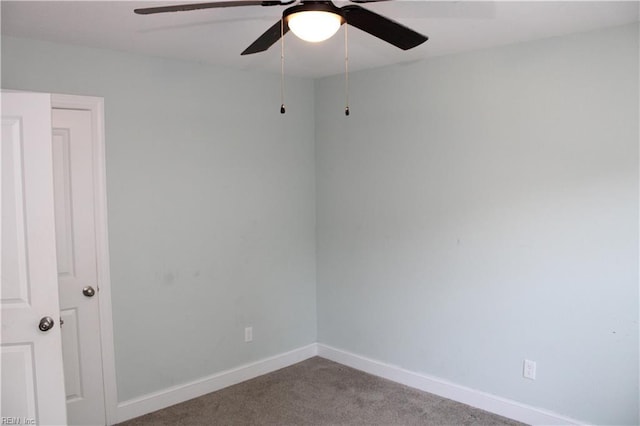 1158 Virginia Ave, Chesapeake, VA 23324 - carpeted spare room with a ceiling fan and baseboards