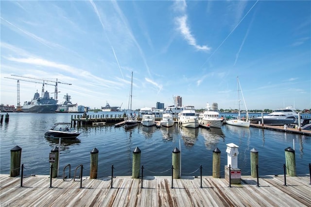 111 W Tazewell St Unit 200, Norfolk, VA 23510 - dock area with a water view