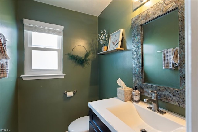 2389 Kerr Dr, Virginia Beach, VA 23454 - half bath with vanity and toilet