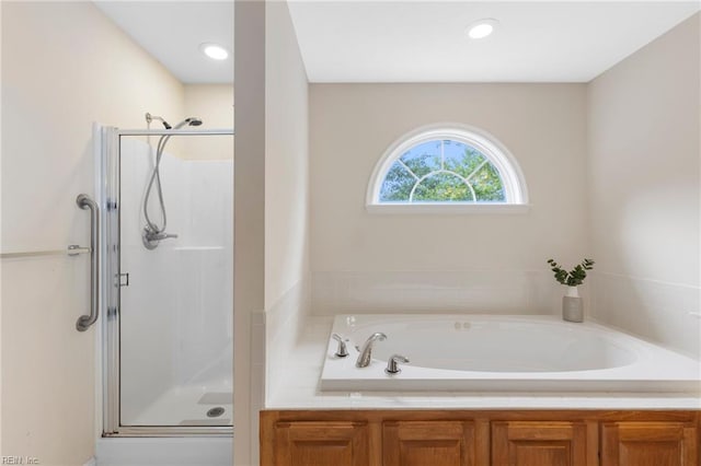 6 Elite Ct, Hampton, VA 23666 - full bathroom featuring a shower stall and a bath