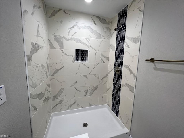 420 Webb St, Suffolk, VA 23434 - bathroom featuring a shower stall