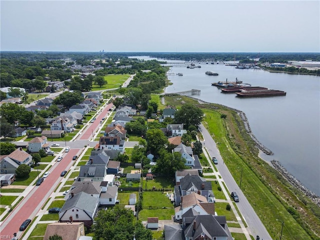 2718 Chesterfield Blvd, Norfolk, VA 23504 - aerial perspective of suburban area featuring a nearby body of water