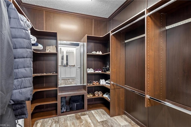 35220 Seacock Chapel Rd, Zuni, VA 23898 - walk in closet with wood finished floors