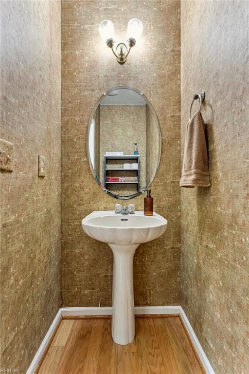 113 Trevor Trce, Yorktown, VA 23692 - bathroom featuring wood finished floors