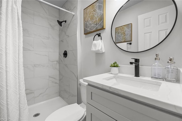 13 Cortez Ct, Hampton, VA 23666 - full bath with vanity, toilet, and a tile shower
