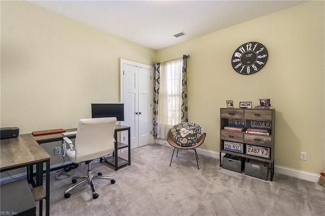 604 Baker Loop, Chesapeake, VA 23320 - home office featuring carpet flooring and baseboards