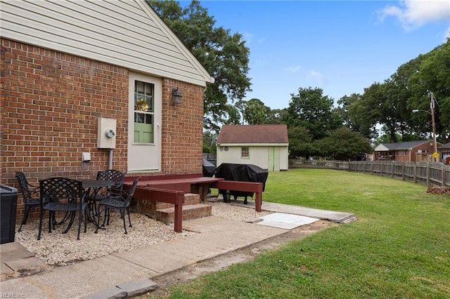 1032 Kincaid Ter, Chesapeake, VA 23320 - view of patio / terrace featuring area for grilling