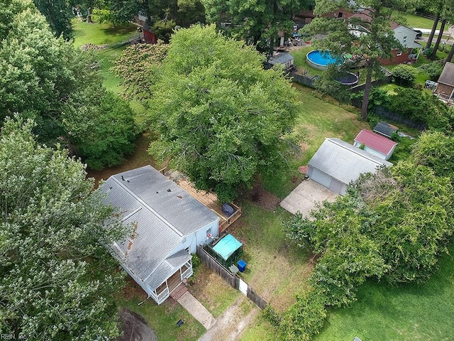 795 Old Oyster Point Rd, Newport News, VA 23602 - aerial view of a pool area