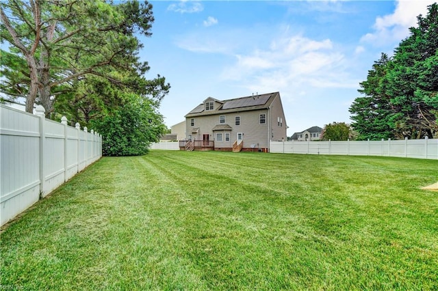 204 Goshawk Ct, Suffolk, VA 23435 - back of property featuring a wooden deck