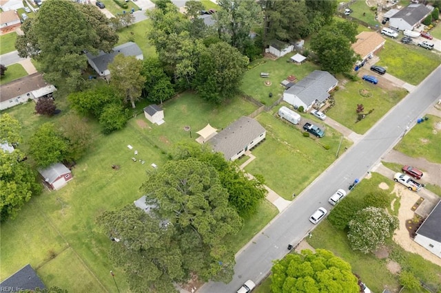 2816 N Nansemond Dr, Suffolk, VA 23435 - aerial overview of property's location with nearby suburban area