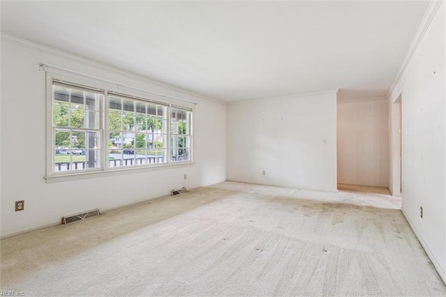 122 Avery Cres, Newport News, VA 23606 - carpeted empty room with ornamental molding