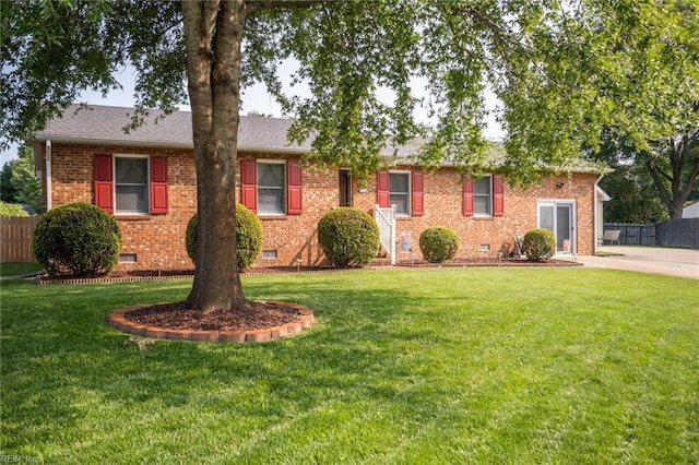 905 Lela Ln, Chesapeake, VA 23322 - ranch-style house featuring crawl space and brick siding