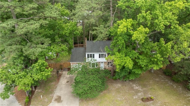 10 Kathy Dr, Poquoson, VA 23662 - view from above of property