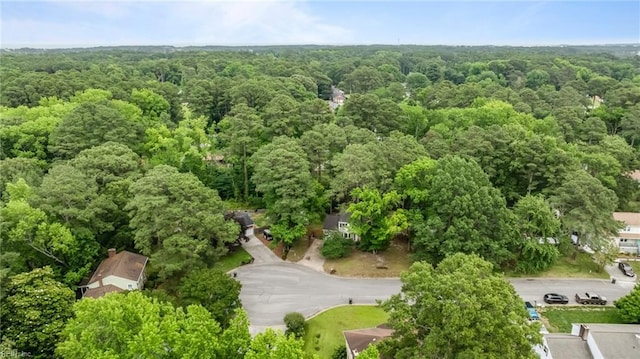 10 Kathy Dr, Poquoson, VA 23662 - drone / aerial view of a forest