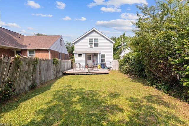 2766 Mckann Ave, Norfolk, VA 23509 - rear view of house with a deck