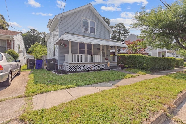 2766 Mckann Ave, Norfolk, VA 23509 - view of front of home with a porch