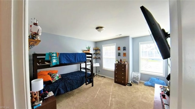 228 Bethune Dr, Williamsburg, VA 23185 - carpeted bedroom with baseboards