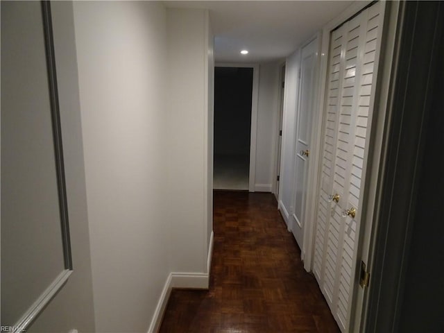 3810 Atlantic Ave Unit 304, Virginia Beach, VA 23451 - hallway with baseboards and recessed lighting
