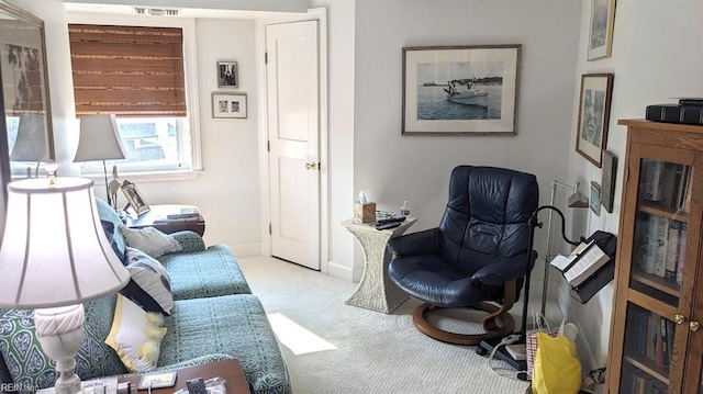 3810 Atlantic Ave Unit 304, Virginia Beach, VA 23451 - carpeted living area featuring baseboards