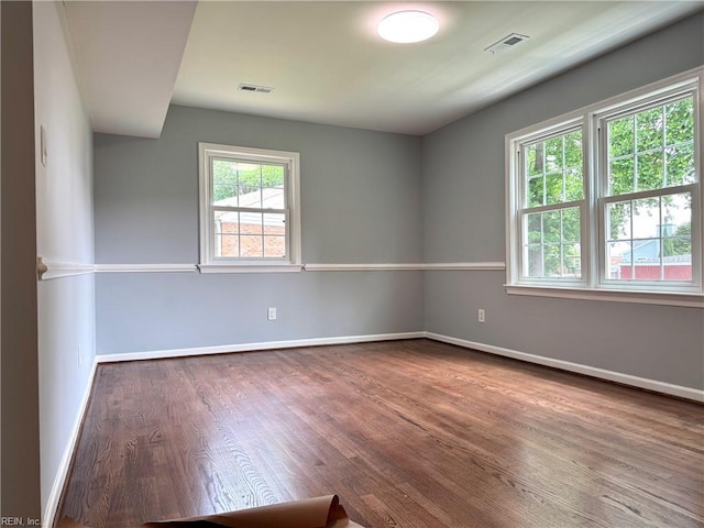 2 Yulee Ct, Hampton, VA 23669 - empty room featuring wood finished floors and baseboards