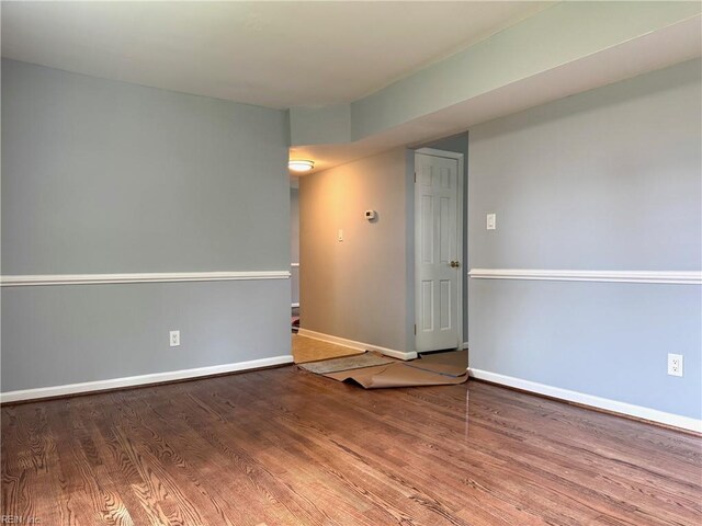 2 Yulee Ct, Hampton, VA 23669 - spare room featuring wood finished floors and baseboards