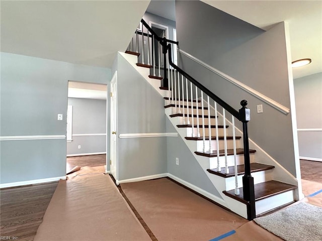 2 Yulee Ct, Hampton, VA 23669 - stairway with baseboards