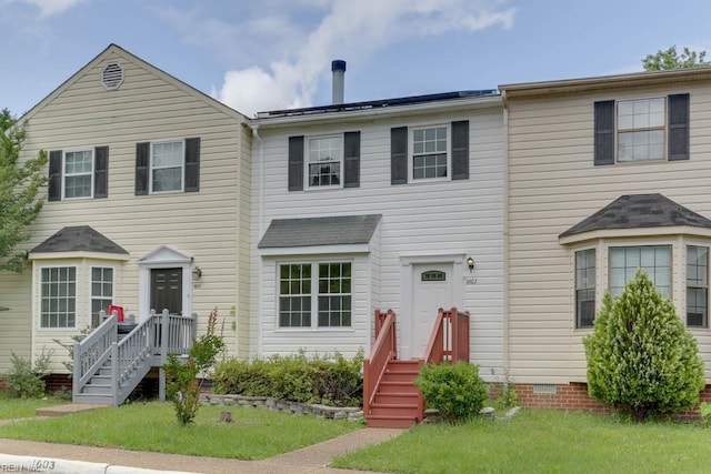 1603 Skiffes Creek Cir, Williamsburg, VA 23185 - view of front of property with crawl space