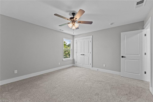 4 Roundtree Cir, Hampton, VA 23661 - unfurnished bedroom with carpet, a closet, and ceiling fan