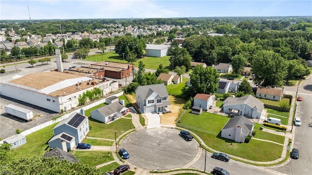 4 Roundtree Cir, Hampton, VA 23661 - aerial perspective of suburban area