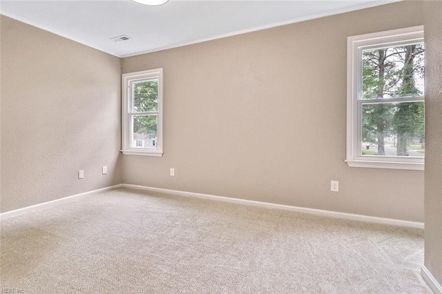 112 Atwell Ln, Hampton, VA 23669 - carpeted spare room with baseboards