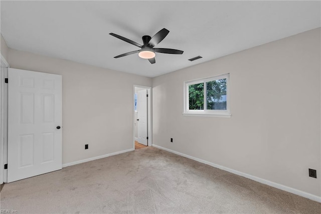 2920 Fetsch Pl, Virginia Beach, VA 23453 - unfurnished bedroom with carpet floors, baseboards, and ceiling fan