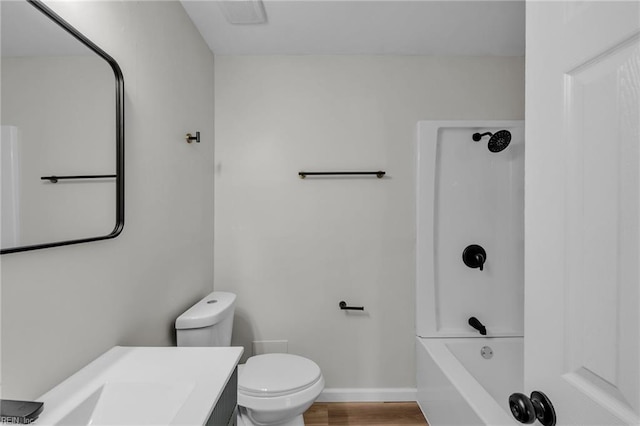 2920 Fetsch Pl, Virginia Beach, VA 23453 - full bath featuring vanity, shower / washtub combination, toilet, and baseboards
