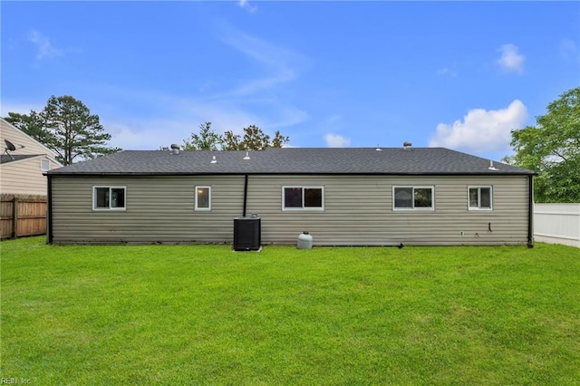 2920 Fetsch Pl, Virginia Beach, VA 23453 - rear view of property with central air condition unit