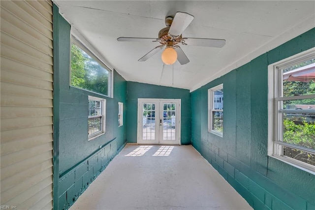 8248 Andrew Ln, Norfolk, VA 23505 - unfurnished sunroom with french doors and plenty of natural light