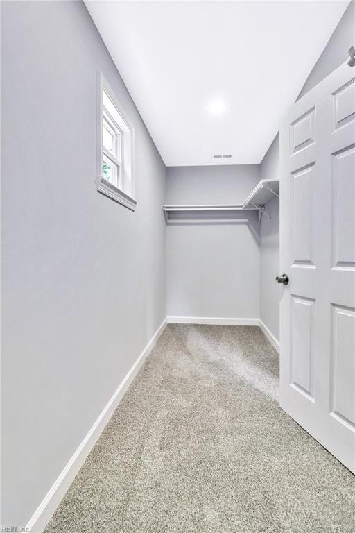 3502 Goodwin Neck Rd, Yorktown, VA 23692 - spacious closet featuring carpet flooring
