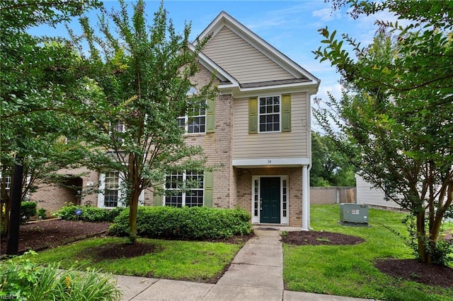 10 Musket Ln, Hampton, VA 23666 - view of front of house featuring brick siding