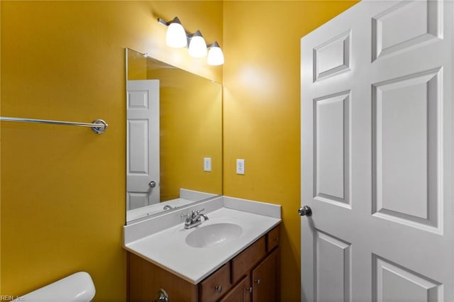 10 Musket Ln, Hampton, VA 23666 - half bath with vanity and toilet