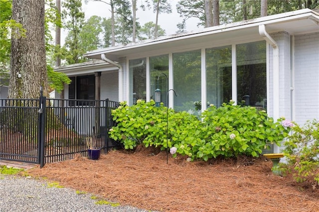 1301 Penguin Cir, Virginia Beach, VA 23451 - view of front of home featuring brick siding and a sunroom