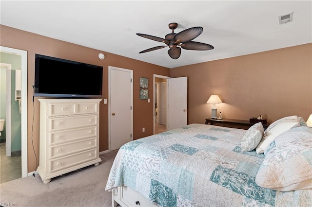 2004 Convoy Ct, Virginia Beach, VA 23454 - bedroom with light carpet and ceiling fan