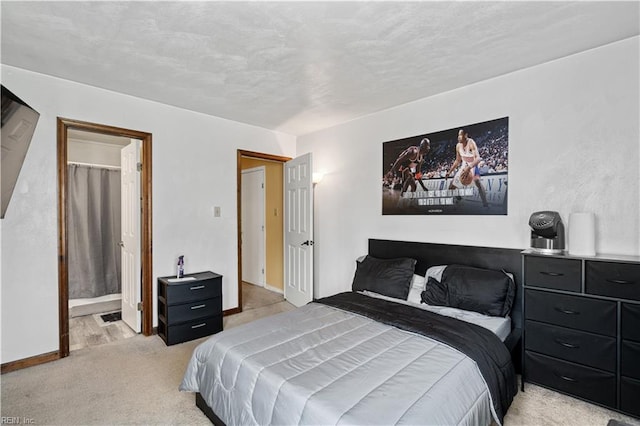5425 Sweetwater Ct, Virginia Beach, VA 23462 - bedroom featuring light colored carpet and ensuite bath