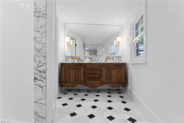 2652 Benefit Rd, Chesapeake, VA 23322 - full bathroom with vanity and baseboards
