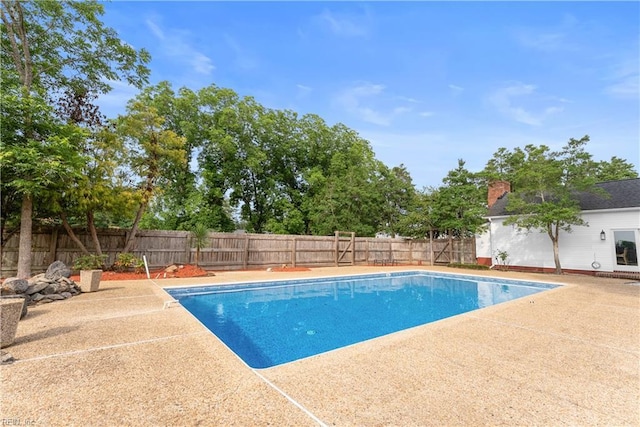 2652 Benefit Rd, Chesapeake, VA 23322 - view of pool with a patio and a fenced backyard