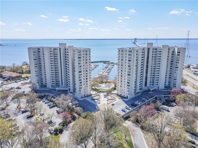 7501 River Rd Unit 4A, Newport News, VA 23607 - aerial view of a nearby body of water and apartment complex