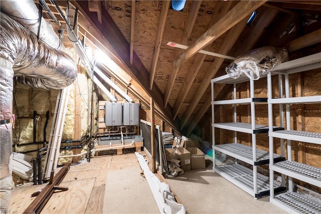 5225 Regatta Pointe Rd, Suffolk, VA 23435 - view of unfinished attic