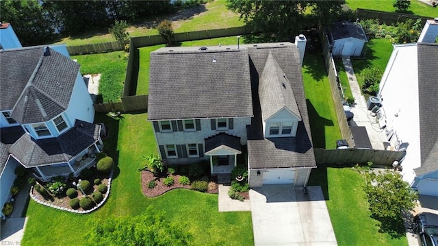 1109 Skymont Ct, Virginia Beach, VA 23456 - view from above of property