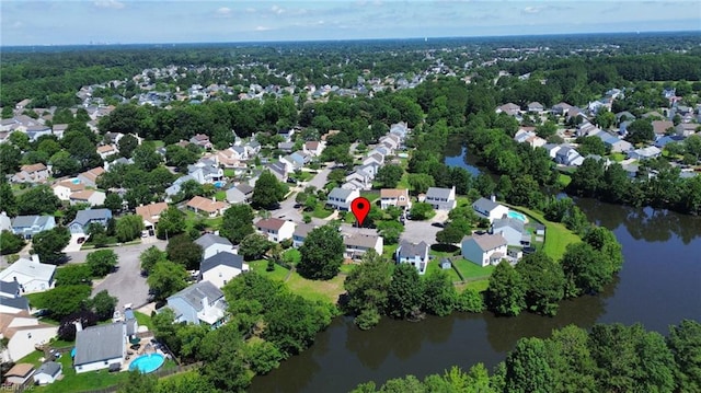 1109 Skymont Ct, Virginia Beach, VA 23456 - aerial view of property's location featuring a nearby body of water and nearby suburban area